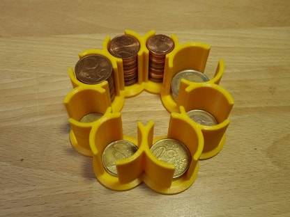 3D Coin Holder