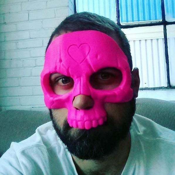 Skull mask designed by tart2000