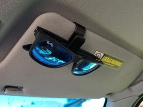 MINI Cooper Sunglass Clip Dash Holder Mount F55 F56 F57 felt Lined fits  Most Size Sunglasses ignition Rail Attachment Accessory 3D Print 